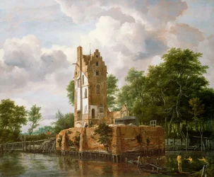 Ansicht von Schloss Kostverloren an der Amstel
